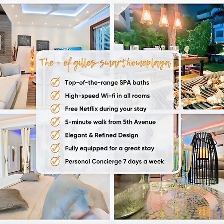 Luxury Duplex -4 Pers- 2Mn Beach&5Th Av, Pool, Gym Playa del Carmen Exterior photo